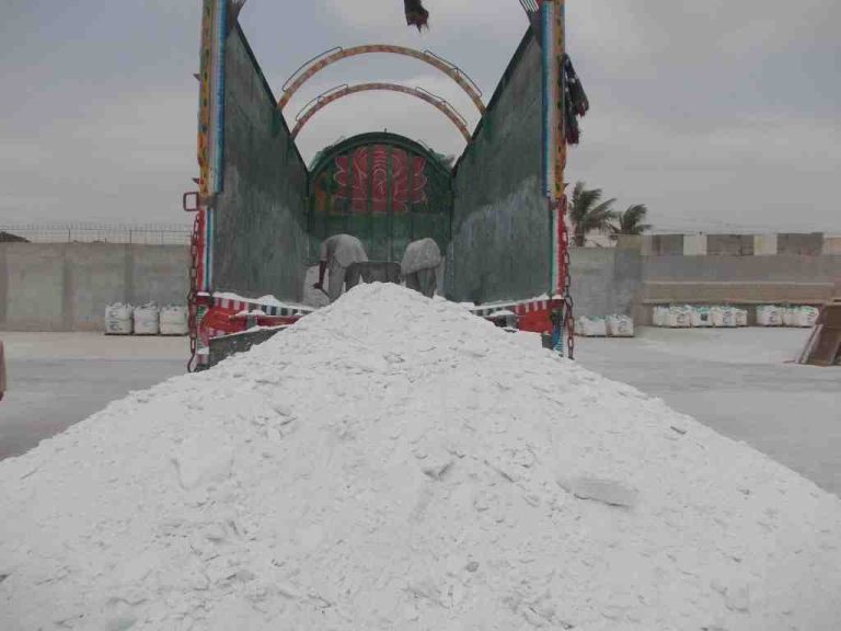Unloading of truck from mines